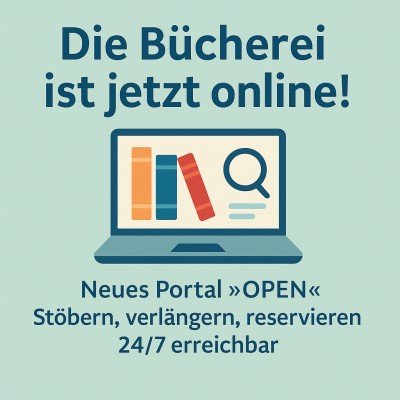 Königsbach-Stein: Gemeindebücherei startet neues Online-Portal „OPEN“